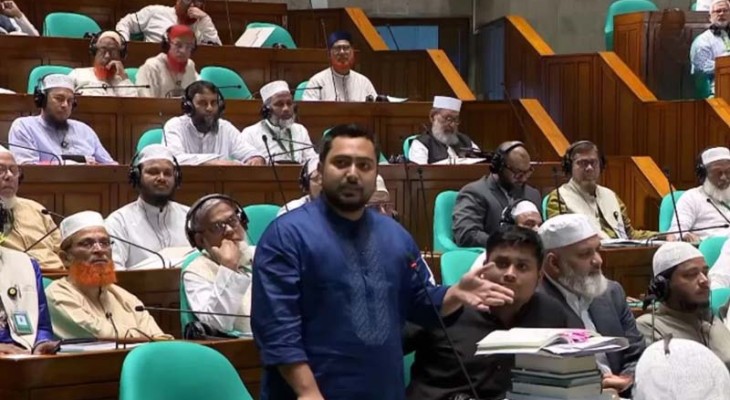 উপদেষ্টা থাকতে কোথায় দুর্নীতি করেছি, প্রমাণ দিন: সংসদে নাহিদ